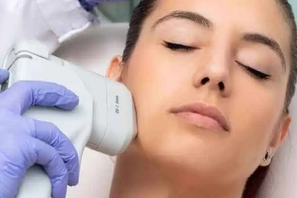HIFU - Breakthrough in Anti - ageing 1 Image of woman having HIFU East Kilbride treatment