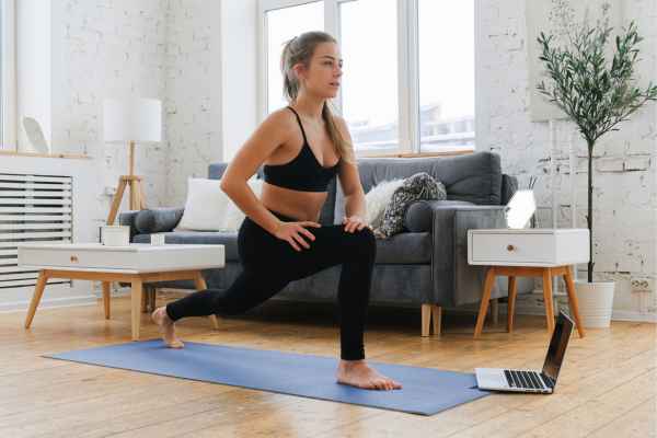 Woman exercising confidently after femiwand treatment East Kilbride