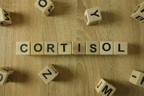 The Hidden Connection: How Stress Shapes Your Fitness and Body Composition 2 Image saying "Cortisol" and how stress East Kilbride impacts your wellbeing and bodies shape