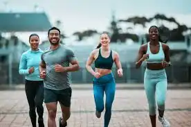 Achieving the Perfect Tone: How Often Should You Exercise for Results? 3 image of man and 3 women doing cardio exercise East Kilbride to help tone and remove fat from the body.